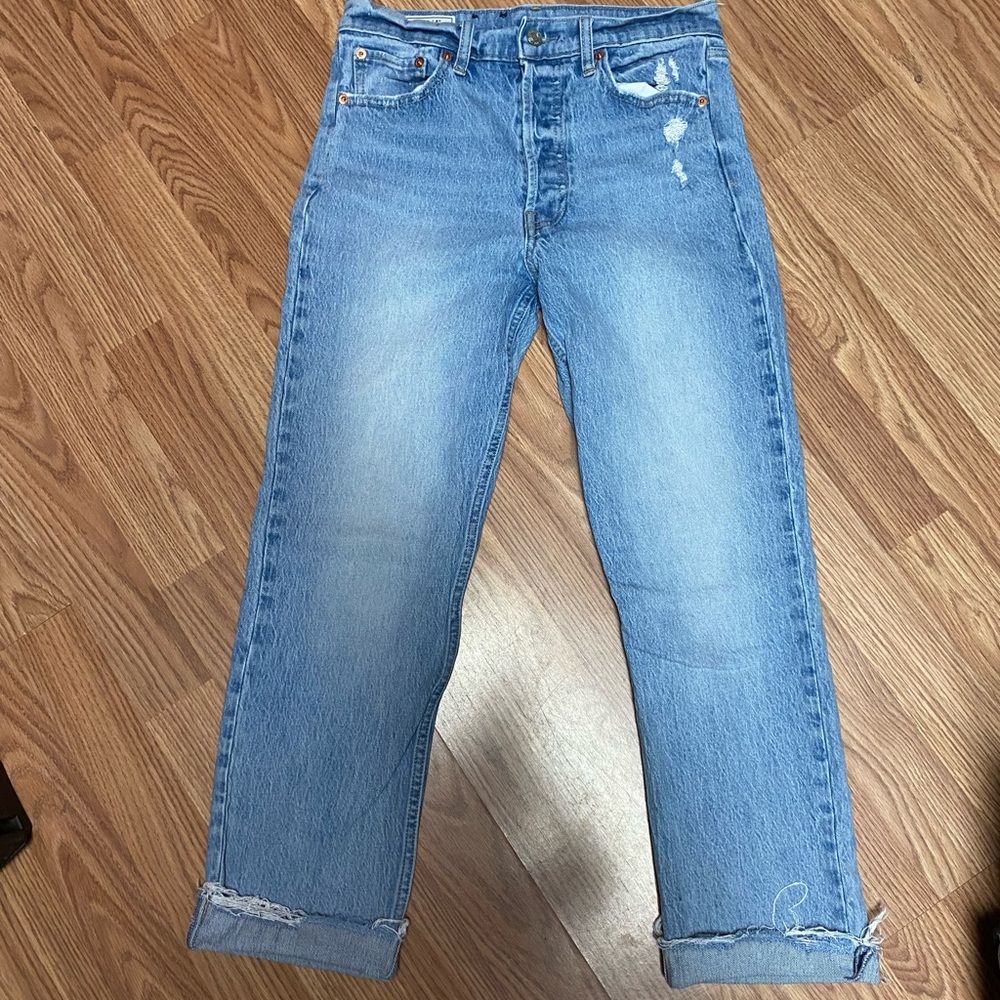 GAP Light Blue Ankle Jeans